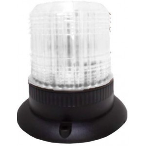 12-80VDC- 7.5W- WHITE- LED STROBE- IP67