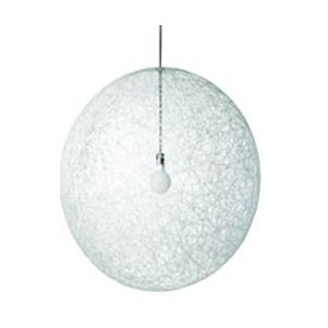 Ø300mm WHITE PENDANT BALL LIGHT-E27-1.75m CABLE