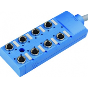 M8 8 PORT 3-POLE PNP ACTUATOR BOX SINGLE OCCUPANCY 5m