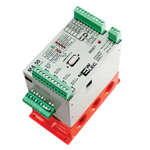 Newelec Electronic O/L Relay 10-100A 110/220VAC