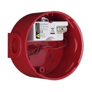 110-230VAC Powered Base Red