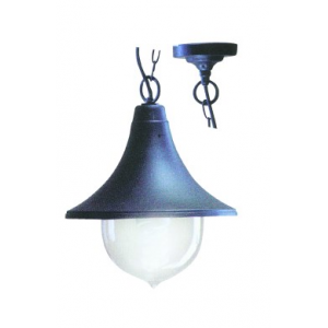 Black Die Cast Ceiling Mount Light Fitting E27/100W IP44
