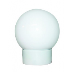 LED Light Fitting Combo. 5W B22 Opel PVC 6". Pure White