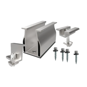 4 Pv Panel Ibr Short Rail Mounting Kit Landscape
