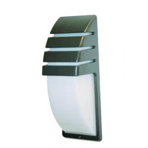 BLACK DIE CAST WALL MOUNT 84(W)x240(H) E27 100W IP54