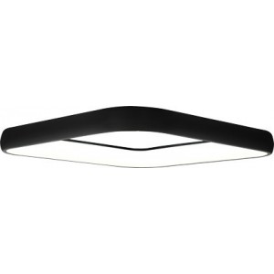 230VAC 38W Cct Adj. Black LED Ceiling Fitting Dia. 490X490MM