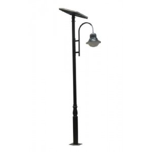 15W Single Head Solar Garden Light