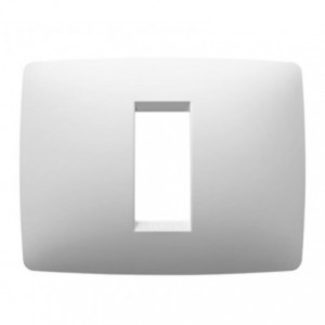 Chorus One 1-GANG Cover Plate White