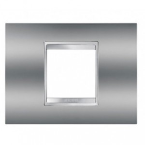 Chorus Lux 2-GANG Cover Plate Chrome