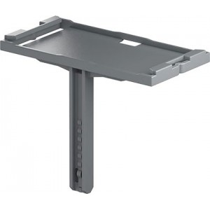 End Stop 18X35MM Label Holder - Dark Grey