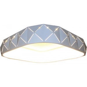 Ultra Modern 38W Sq Alu / Acrylic Wht Cool White Ceiling Li