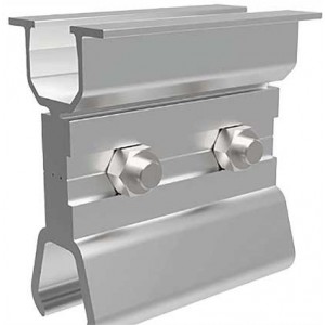 Pv Mounting KLIP-LOK/SAFLOK 700 Short Rail Clamp 80MM