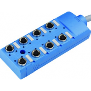 M8 8 PORT 3-POLE PNP ACTUATOR BOX SINGLE OCCUPANCY 10m