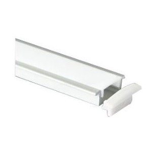 SLIM RECESSED PROFILE WITH OPAL DIFFUSER 2.5m LENGTH