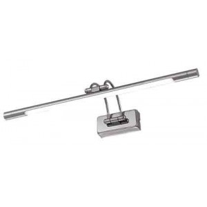 230VAC 12W Warm White LED Picture Light Chrome
