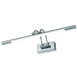 230VAC 8W Warm White LED Picture Light Chrome