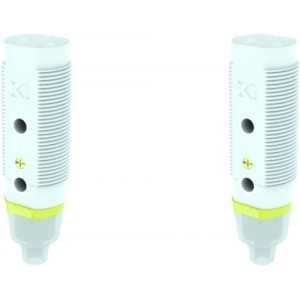 10-30VDC M18-FLAT 10-30VDC DIFUSE REFLECTIVE AXIAL 400mm NPN