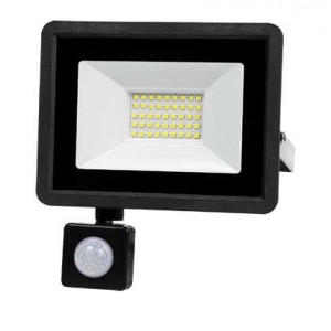 230VAC 20W Cool White LED Al. Fl. Light IP65 C/W M/WAVE