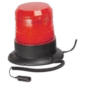 12-80VDC- 7.5W- Red- LED Strobe- IP67