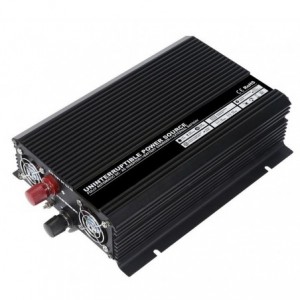 1.2kW INVERTER 12VDC:230VAC MOD.SINE WITH CHARGER AND BYPASS