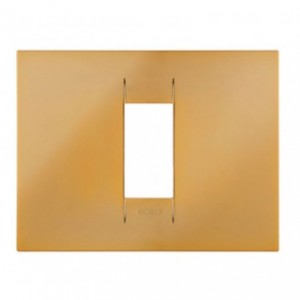 Geo Plate 1-GANG Gold