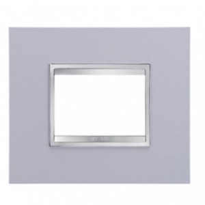 Chorus Flat Plate 3-GANG Titanium
