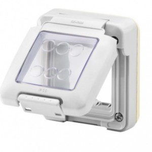 System 2 Gang Watertight Cover