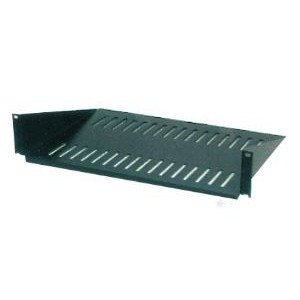 Front Mount Shelf 450D 2U Grey