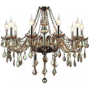 16 x 40W CHANDELIER (METAL/GLASS/CRYSTAL)-E14