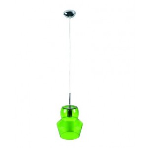 230V 40W E27 Pendant Light Green Glass