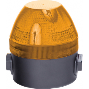 110-120VAC STROBE/DOUBLE STROBE AMBER BEACON 1.4Hz