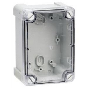 Polycarbonate Enclosure Transp. Lid 135X95X70MM IP66