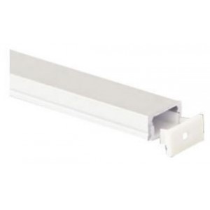 SLIM SURFACE PROFILE WITH OPAL DIFFUSER 2.5m LENGTH