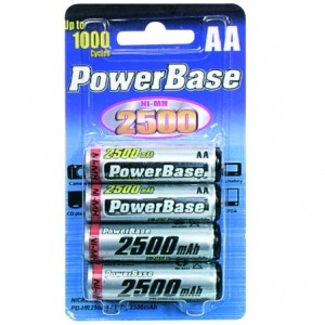 SET OF 4 AA 1.2V 2300mAh Ni-Mh BATTERIES