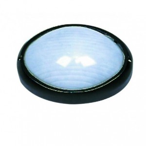 1x13W E.S.L BLACK BULKHEAD 210x145x100H