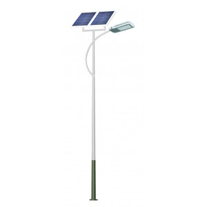 Solar Street Lamp 6M Pole + LED 60W- Excludes Batteries