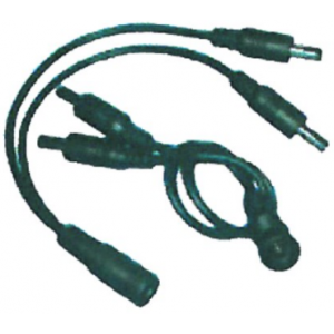1X Female To 2X Male DC Connector