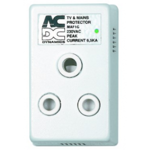 Mains Filter With 15 Amp Plug Grey
