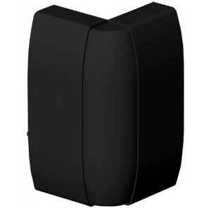 120x25 FIXED OUTER CORNER BLACK