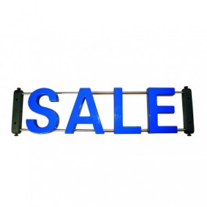 LED ILLUMINATED NUMBER 7 100x21 WHITE 12VDC
