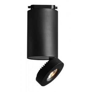 12W BLACK COOL WHITE 2-WIRE LED TRACK LIGHT 4000k