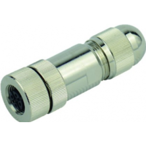 M12 3-POLE Female Screw Connection Straight Shielded PG7 IP6