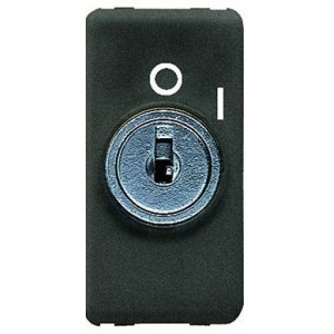 KEY-OPERATED Switch - 2P 10A SY/BK