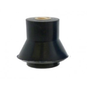10mm BLACK PLASTIC INSULATOR F-F