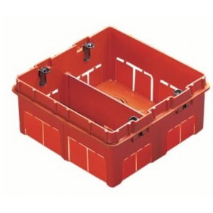 8-GANG Flush Box W.metal Fixing Supports