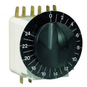 24HRS 230VAC 1N/O+1N/C Timer