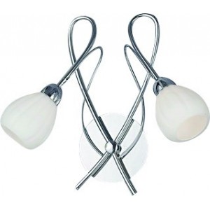 230V DECORATIVE WALL LAMP FITTING 2x40W E14 INCLUDED
