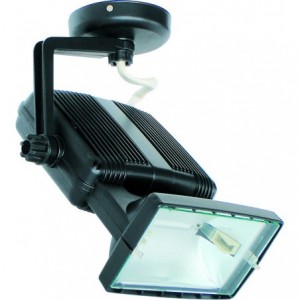 230V Metal Halide Floodlight 150W Black