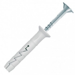 Nyl HAMMER-IN Fixing 6X60MM + Csk Head X20 -BAG