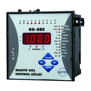 8 STEP PFC CONTROLLER C/W RS-485 &amp; ALARM 96x96